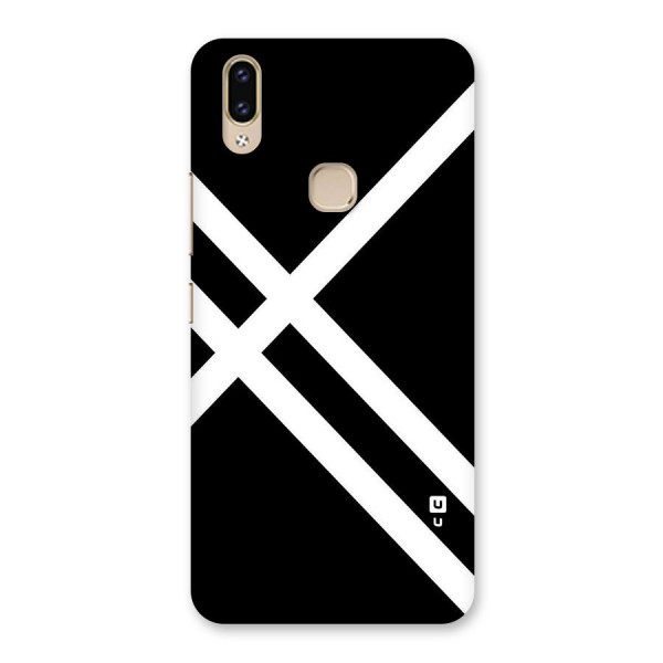 CrissCross Lines Back Case for Vivo V9