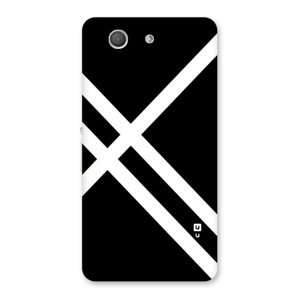 CrissCross Lines Back Case for Xperia Z3 Compact