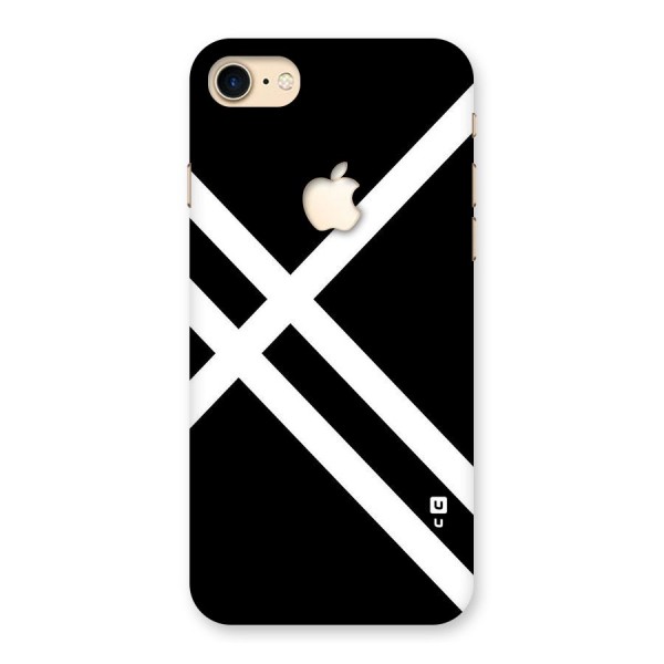 CrissCross Lines Back Case for iPhone 7 Apple Cut