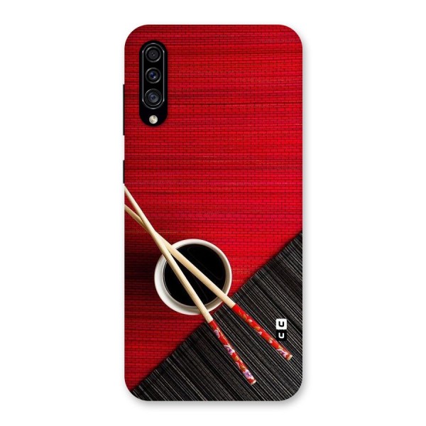 Cup Chopsticks Back Case for Galaxy A30s