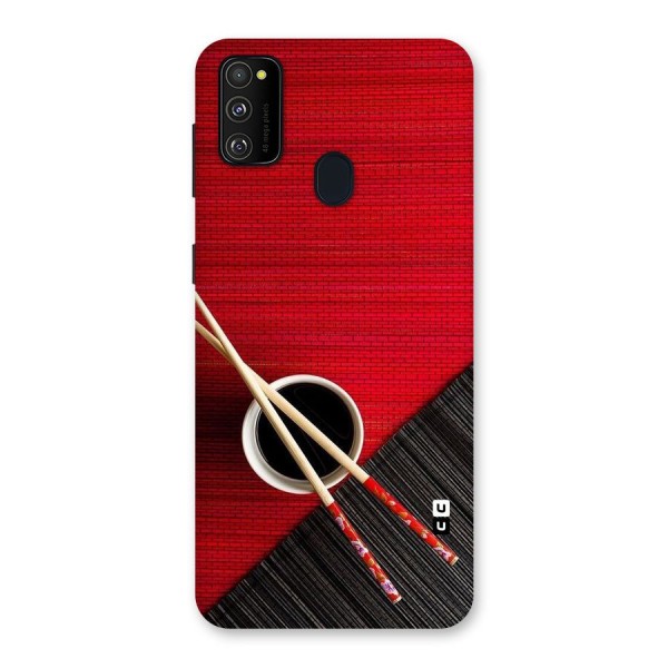Cup Chopsticks Back Case for Galaxy M30s