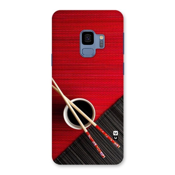 Cup Chopsticks Back Case for Galaxy S9