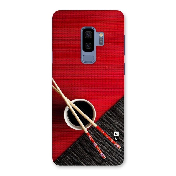 Cup Chopsticks Back Case for Galaxy S9 Plus