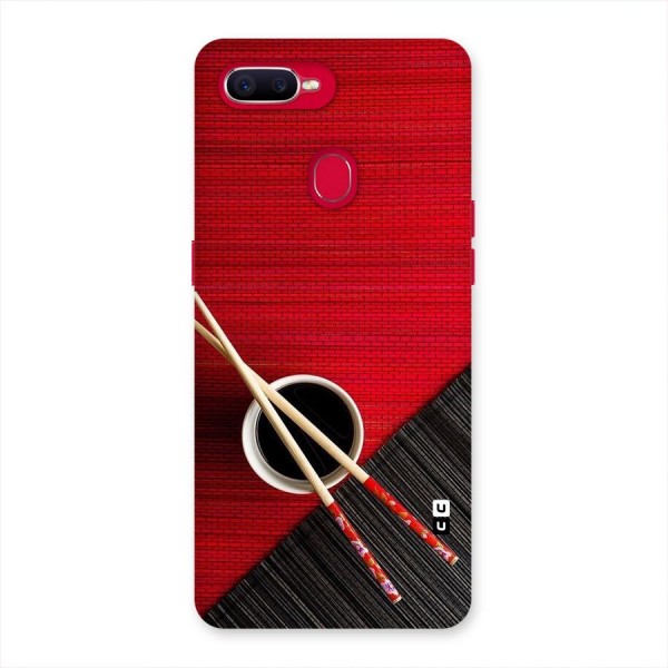 Cup Chopsticks Back Case for Oppo F9 Pro