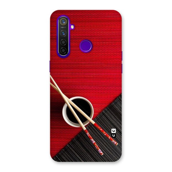 Cup Chopsticks Back Case for Realme 5 Pro