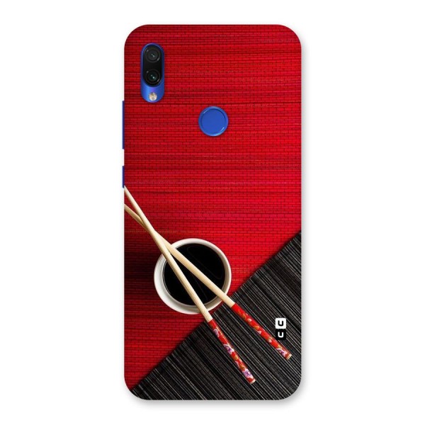 Cup Chopsticks Back Case for Redmi Note 7S
