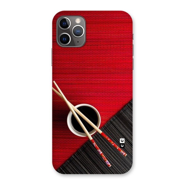 Cup Chopsticks Back Case for iPhone 11 Pro Max