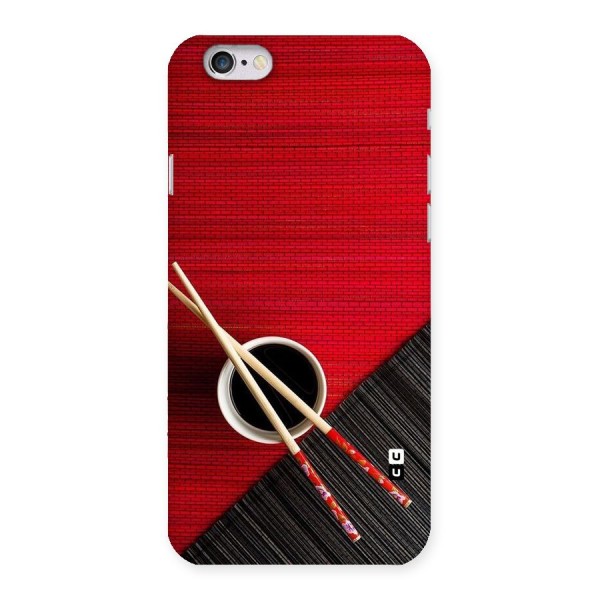 Cup Chopsticks Back Case for iPhone 6 6S