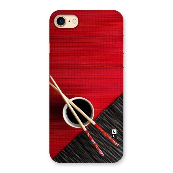 Cup Chopsticks Back Case for iPhone 7