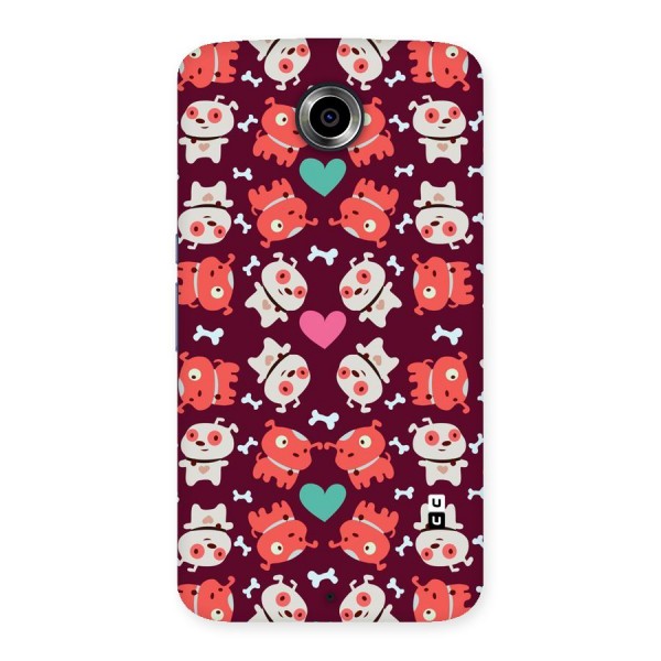 Cut Dog Design Back Case for Nexsus 6