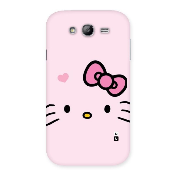 Cute Bow Face Back Case for Galaxy Grand Neo Plus