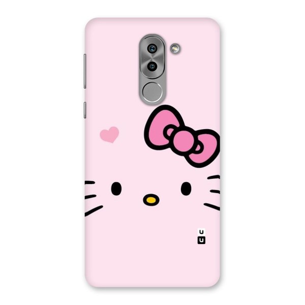 Cute Bow Face Back Case for Honor 6X
