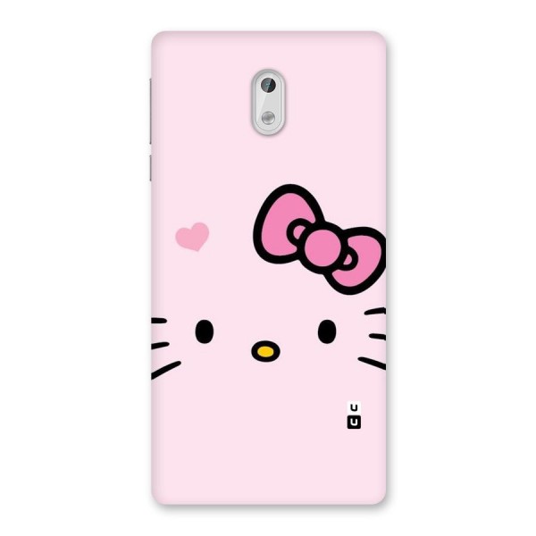 Cute Bow Face Back Case for Nokia 3