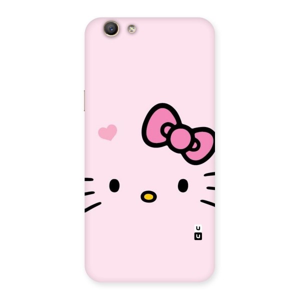 Cute Bow Face Back Case for Oppo F1s