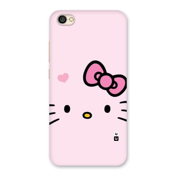 Cute Bow Face Back Case for Redmi Y1 Lite