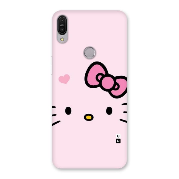 Cute Bow Face Back Case for Zenfone Max Pro M1