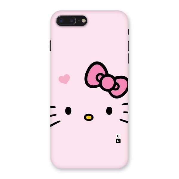 Cute Bow Face Back Case for iPhone 7 Plus