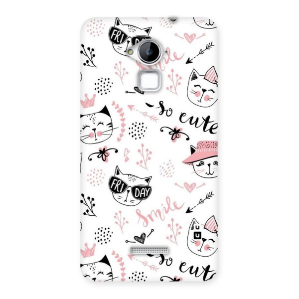Cute Cat Swag Back Case for Coolpad Note 3