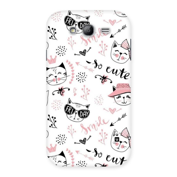 Cute Cat Swag Back Case for Galaxy Grand Neo Plus