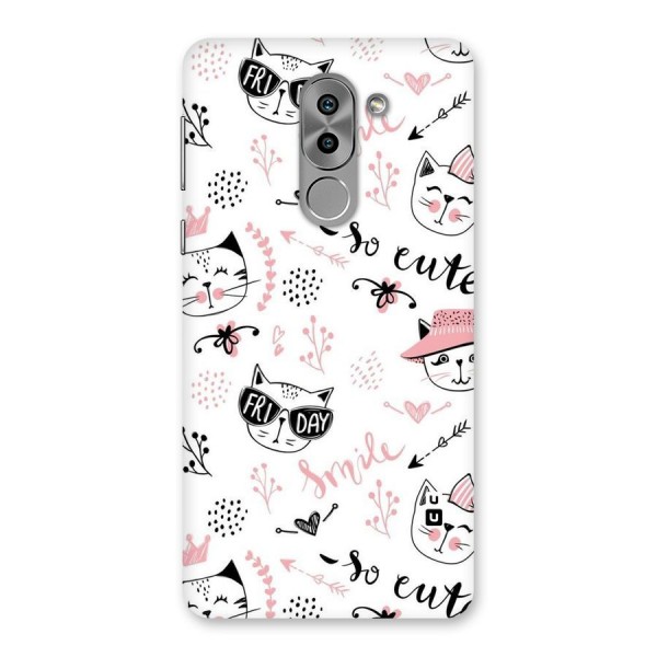 Cute Cat Swag Back Case for Honor 6X