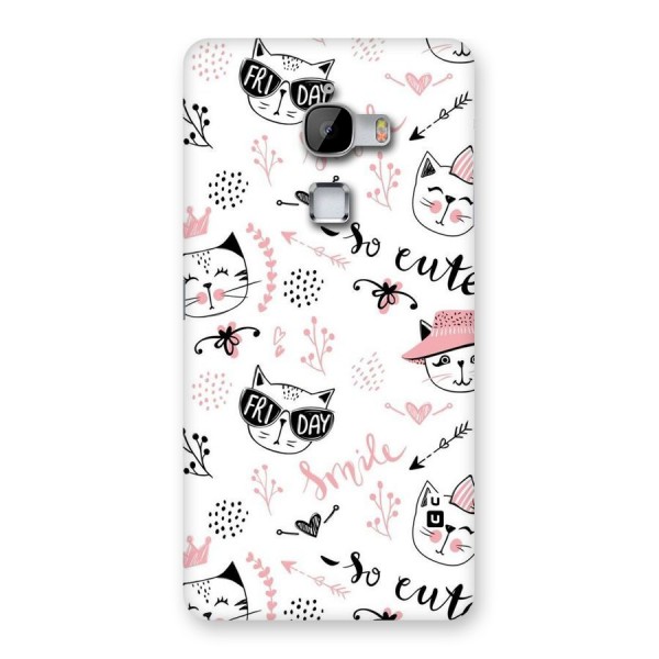 Cute Cat Swag Back Case for LeTv Le Max