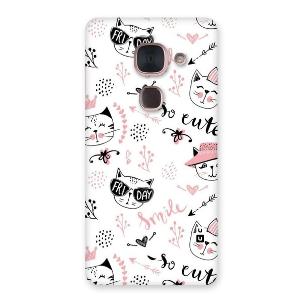 Cute Cat Swag Back Case for Le Max 2