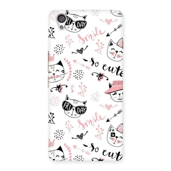 Cute Cat Swag Back Case for OnePlus X