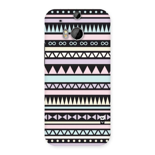 Cute Chev Pattern Back Case for HTC One M8