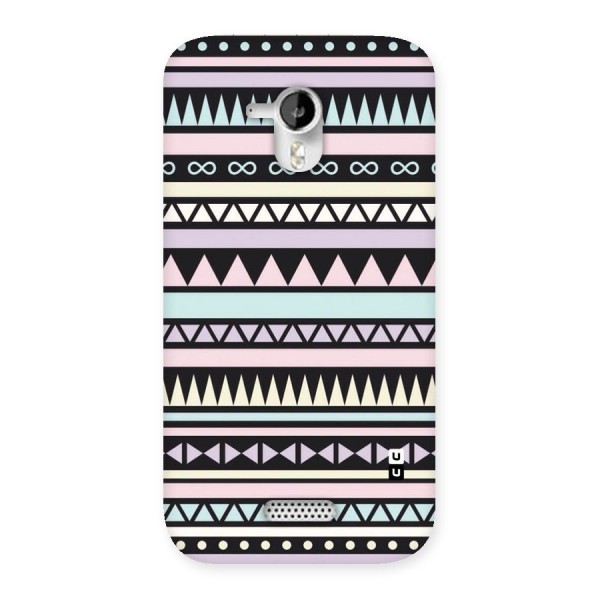 Cute Chev Pattern Back Case for Micromax Canvas HD A116