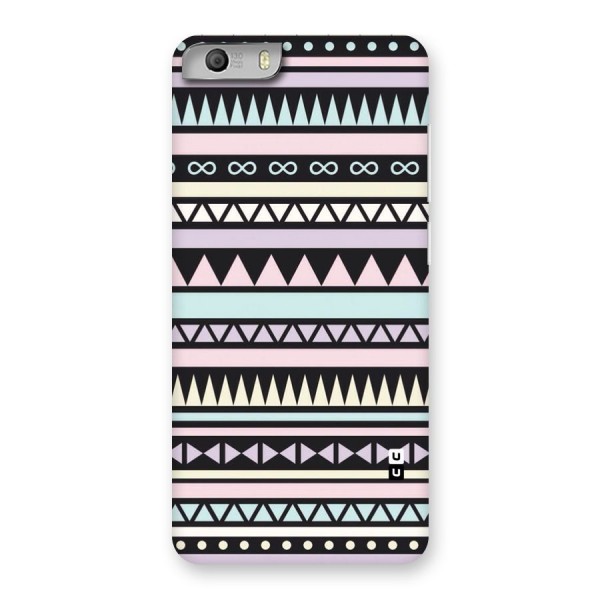 Cute Chev Pattern Back Case for Micromax Canvas Knight 2