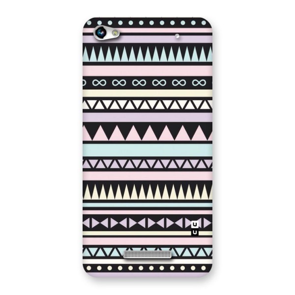 Cute Chev Pattern Back Case for Micromax Hue 2