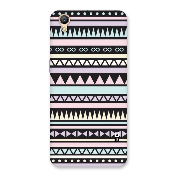 Cute Chev Pattern Back Case for Oppo A37