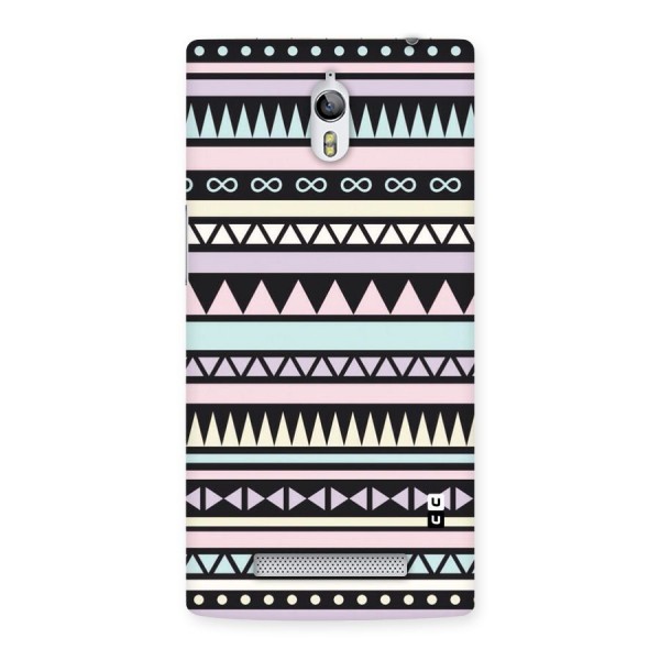 Cute Chev Pattern Back Case for Oppo Find 7