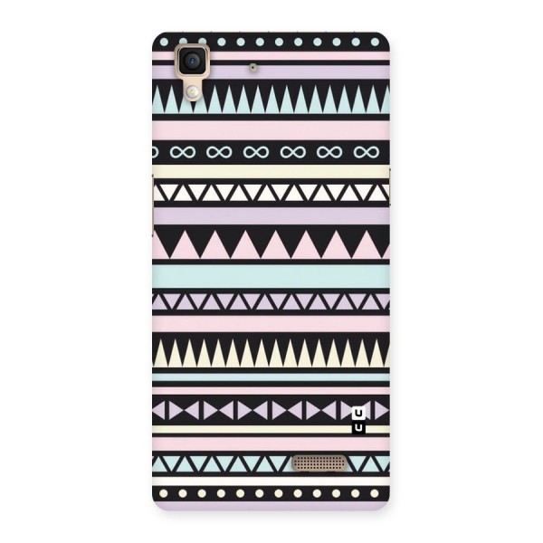 Cute Chev Pattern Back Case for Oppo R7