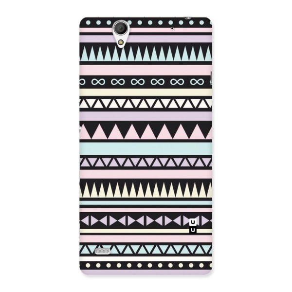 Cute Chev Pattern Back Case for Sony Xperia C4