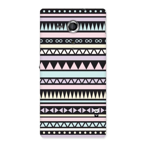 Cute Chev Pattern Back Case for Sony Xperia SP