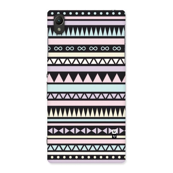 Cute Chev Pattern Back Case for Sony Xperia Z1