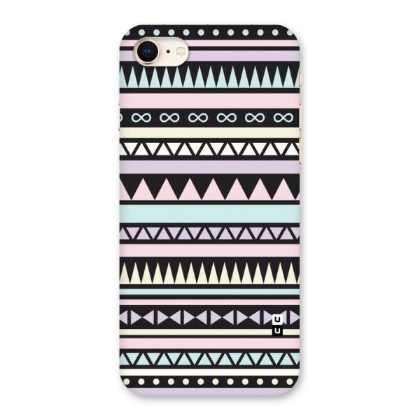 Cute Chev Pattern Back Case for iPhone 8