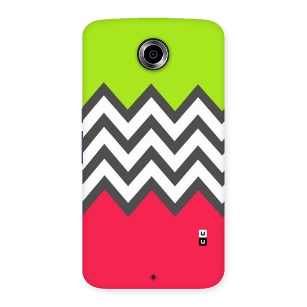Cute Chevron Back Case for Nexsus 6