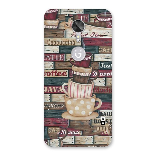 Cute Coffee Cups Back Case for Gionee A1