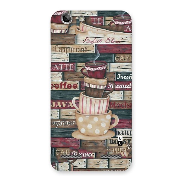 Cute Coffee Cups Back Case for Vibe K5