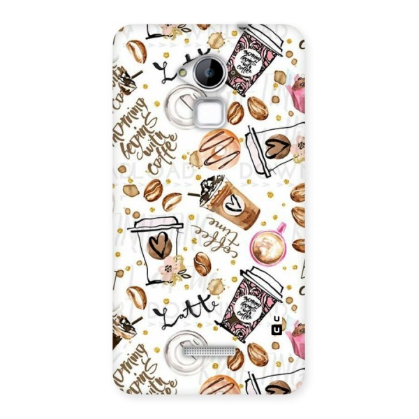 Cute Coffee Pattern Back Case for Coolpad Note 3