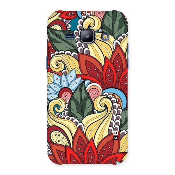 Cute Doodle Back Case for Galaxy J1
