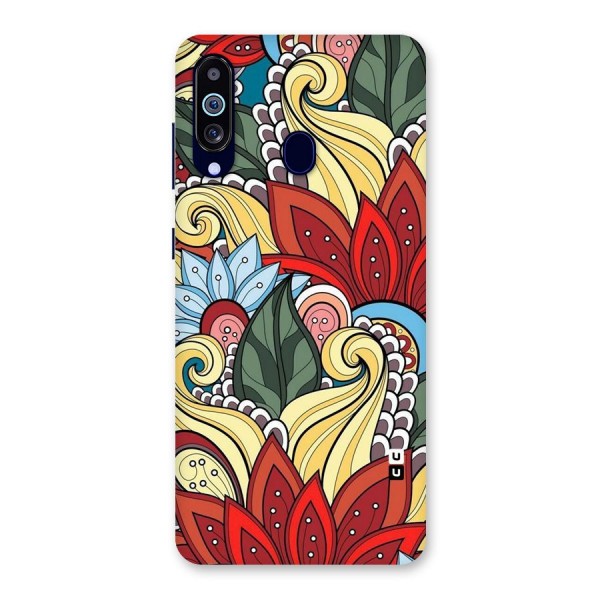 Cute Doodle Back Case for Galaxy M40