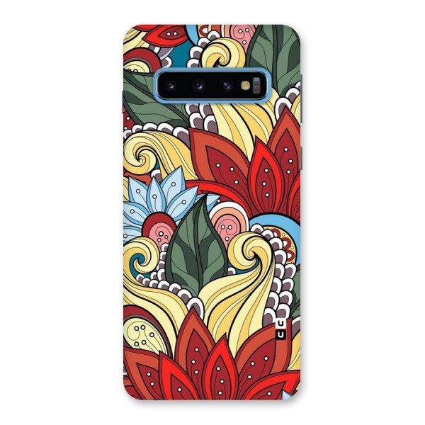 Cute Doodle Back Case for Galaxy S10