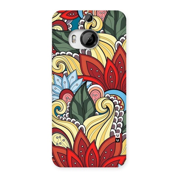 Cute Doodle Back Case for HTC One M9 Plus