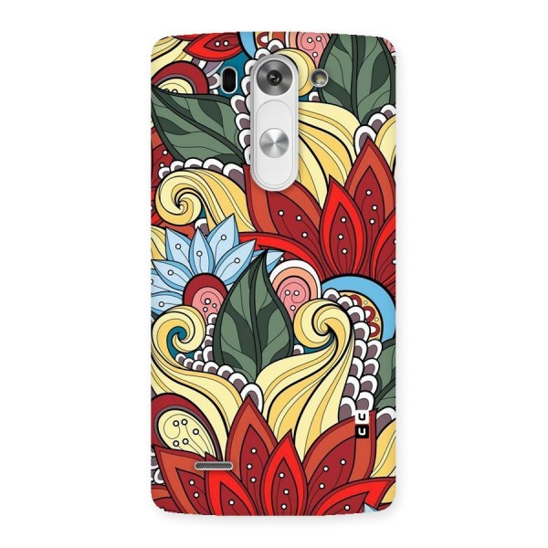 Cute Doodle Back Case for LG G3 Beat