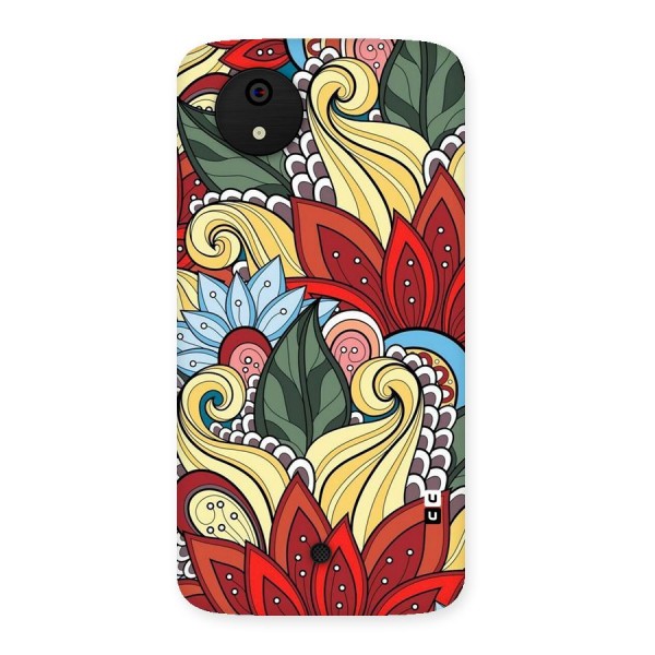 Cute Doodle Back Case for Micromax Canvas A1