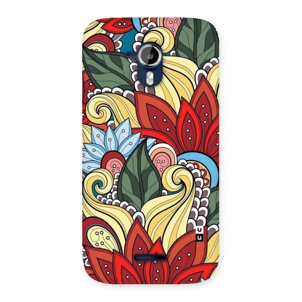 Cute Doodle Back Case for Micromax Canvas Magnus A117