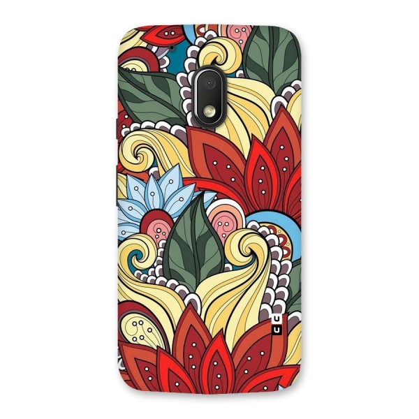 Cute Doodle Back Case for Moto G4 Play